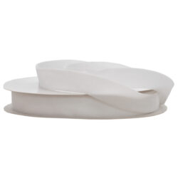 Velvet Ribbon - 25mmx25mtr / White