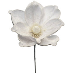 Vixen Velvet Magnolia - 60cmL / White