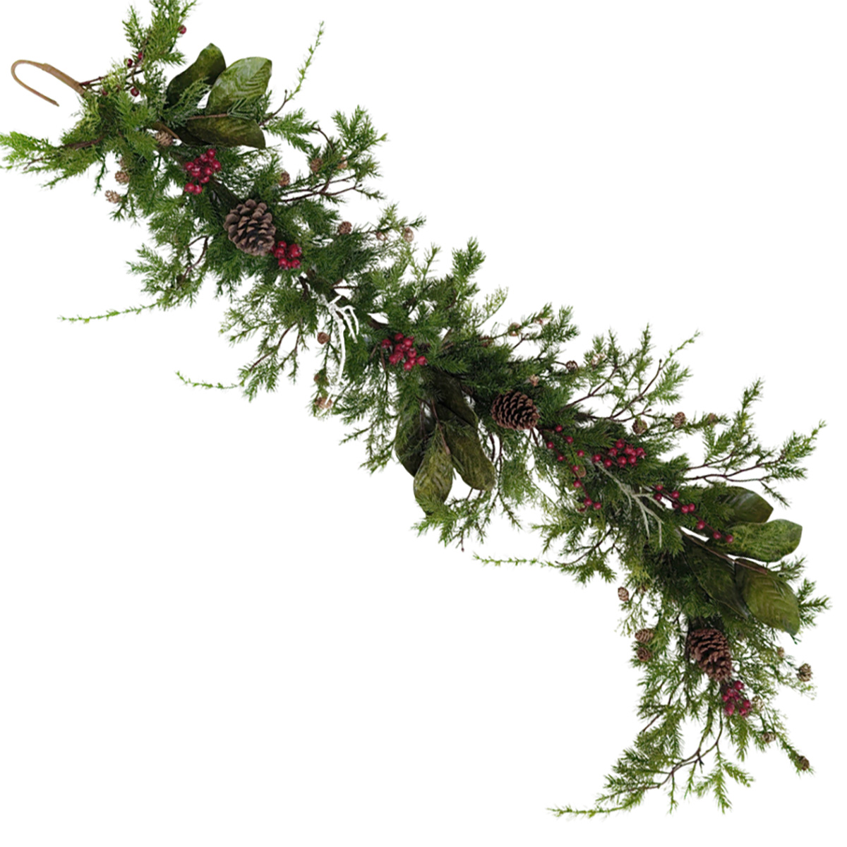 Banff Mixed Real Touch Pine Garland - 180cmL
