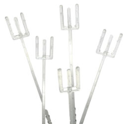 Plastic Card Forks (Pk100pcs) - 31cmL
