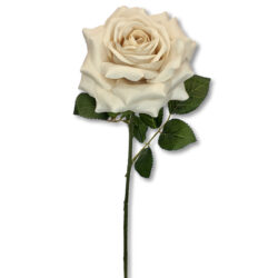 Florence Artificial Rose - 56cmL / Almond