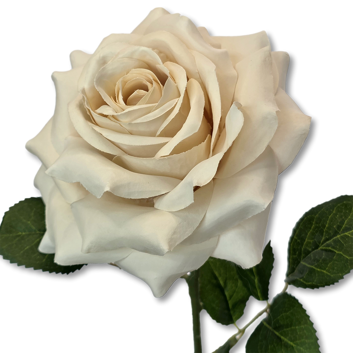 Florence Artificial Rose - 56cmL / Almond - Image 2