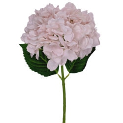 Abby Real Touch Hydrangea - 47cm /Light Pink
