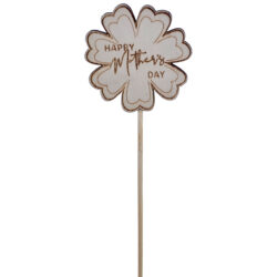 Mother's Day Flower Pick (pack of 10pcs) / Natural