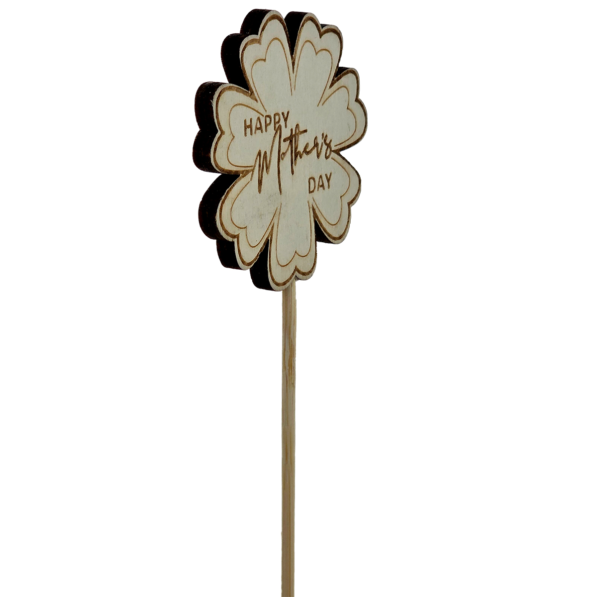 Mother's Day Flower Pick (pack of 10pcs) / Natural - Image 2