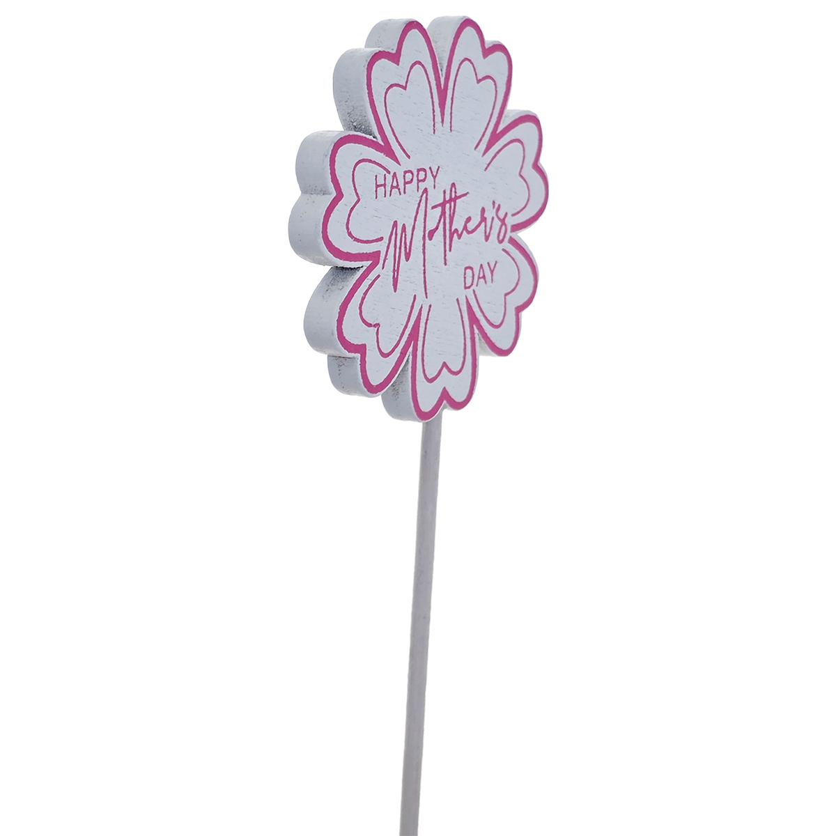 Mother's Day Flower Pick (pack of 10pcs) / White - Image 2