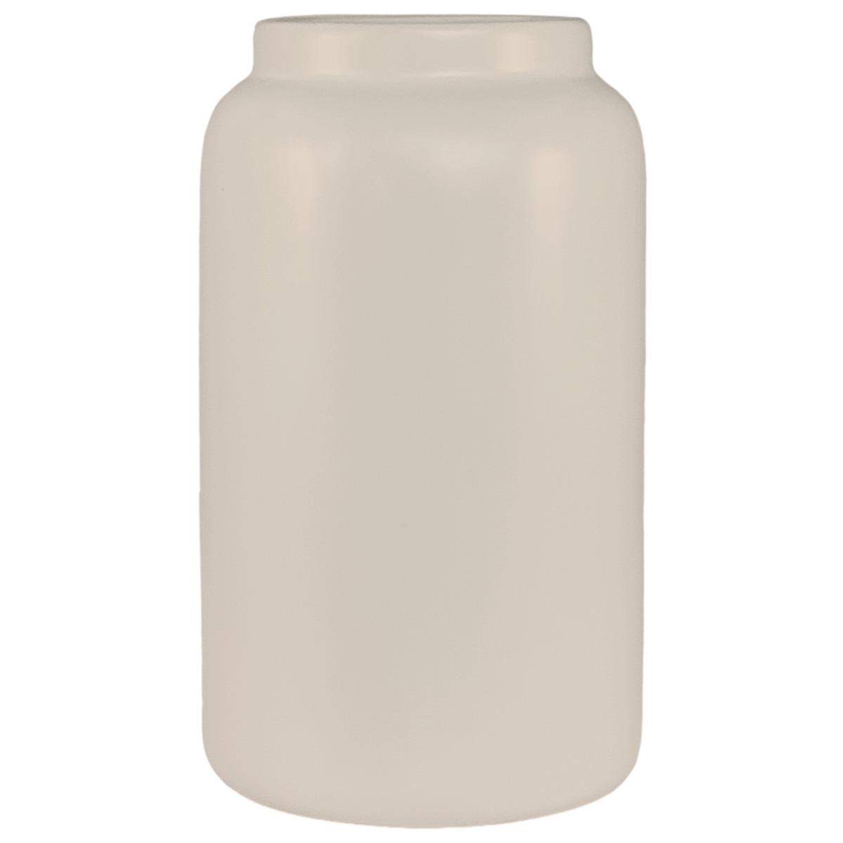 Sorrento Rimmed Vase - 20cmH / Stone