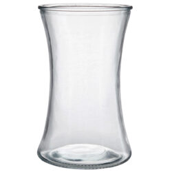 Medium Arc Curved Glass Vase 20cm by Floral Craft