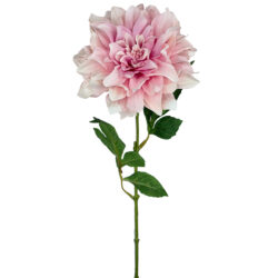 Della Artificial Dahlia - 60cmL / Lt Pink