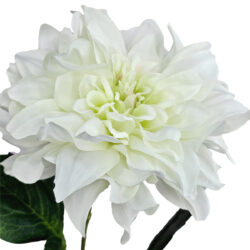 Della Artificial Dahlia - 60cmL / White