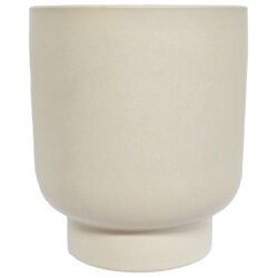 Pacific Ceramic Pot - 17.5cmH / Stone