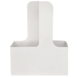 Dual Flower & Gift Bag (pk10)/ White