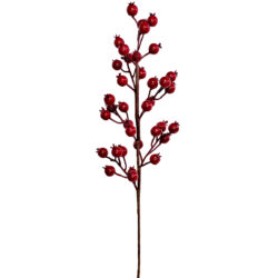 Christmas Berry Spray 60cm red by Floral Craft