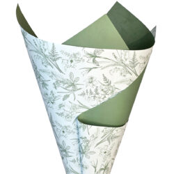 Floral Field Premium Matte Poly - 50 x 70cm x 100sheets / Sage