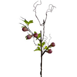 Artificial Fig Spray 74cm with figs and leaves by Floral Craft
